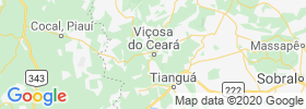 Vicosa Do Ceara map